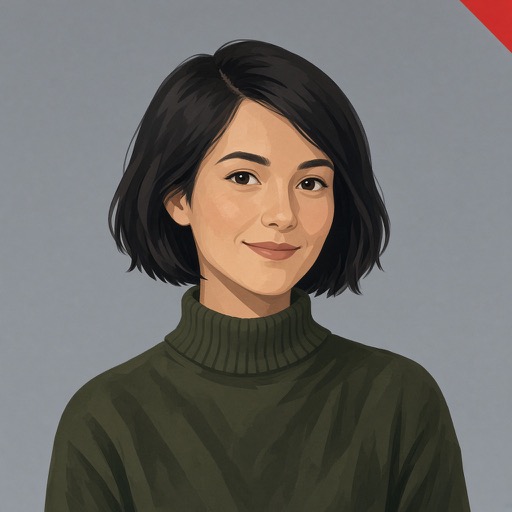 Porträt-Illustration von Nora B.